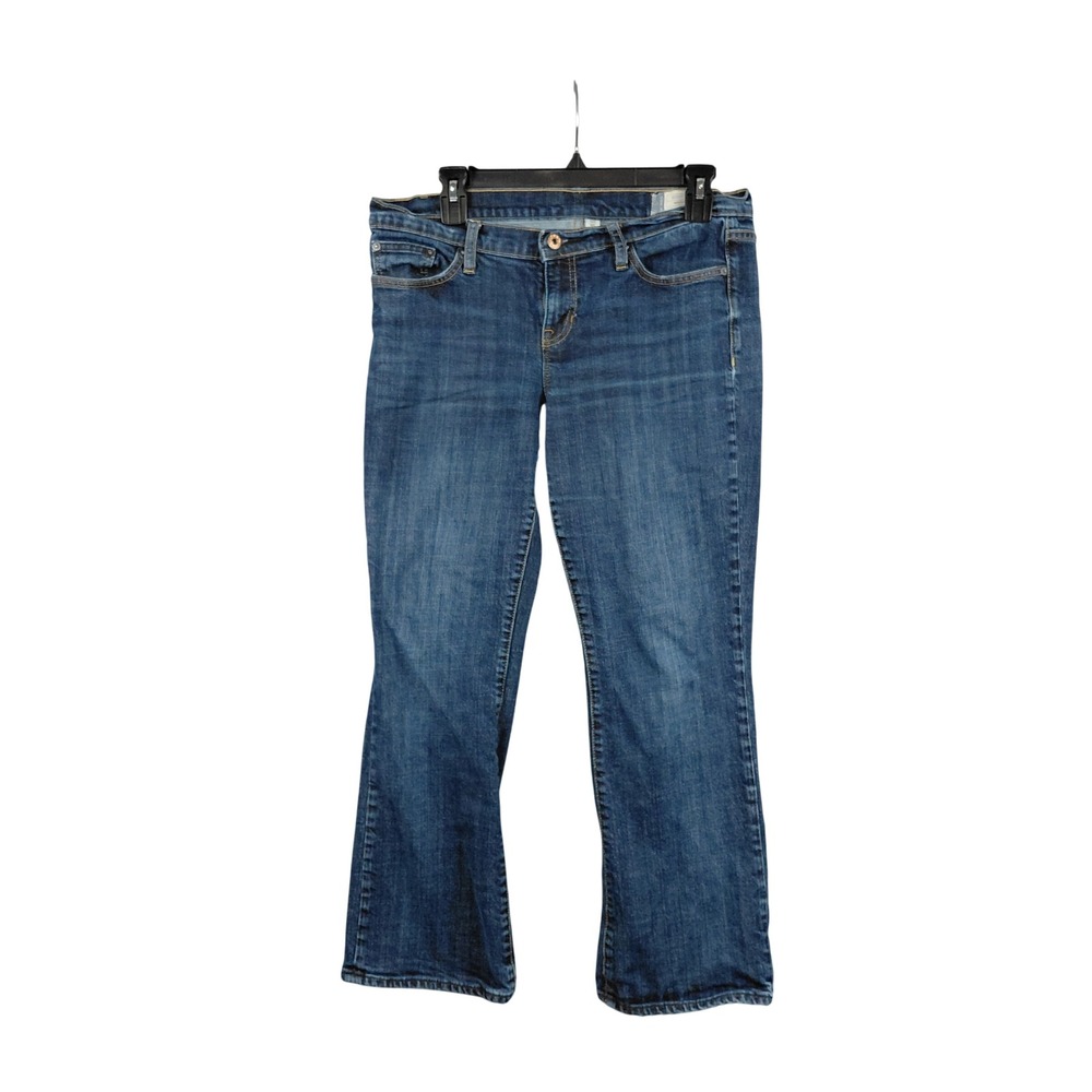 GAP 1969 Boot Cut Jeans Women Size 10A Dark Wash Stretch Denim Fall 2007‎